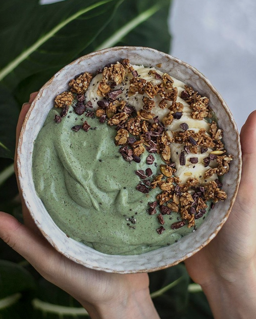Healthy Green Smoothie Bowl – Vivo Life EU