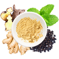 Enzym Mix (gemberextract, pepermuntblad, zwarte peper extract, papaïne)